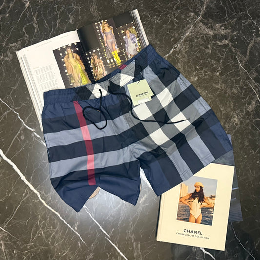 BURB CLASSIC PRINT SWIMS - BLUE